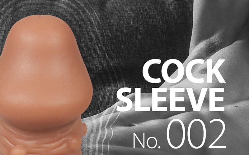 Cock Sleeve 2 Medium 6.7 Inch Length with 1.5 Inch Extension Textured Penis Sleeve > Sex Toys For Men > Penis Sleeves