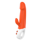 Wave Rabbit Orange Pleasure Device 227mm x 78mm > Vibrators > Ladies > Rabbit