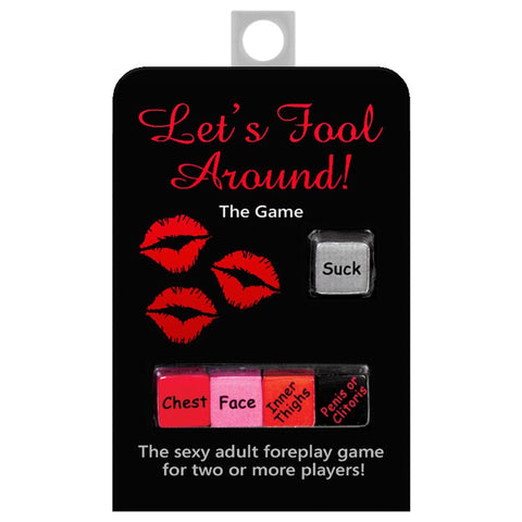 Lets Fool Around Dice Game for Couples and Parties Games