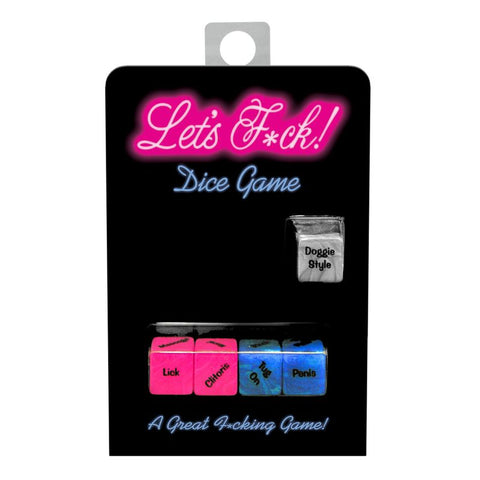 Lets F*ck Dice Game for Adults - Fun Couples Activity Games