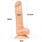 Easy Strap-on Set 7.5" (Flesh) > Dildos > Strap On Harnesses