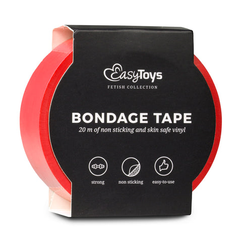 Bondage Tape in Red for Versatile Adult Play Tape