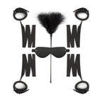 Beginners Bondage Fantasy Kit – Sensory Exploration Bondage Set Black > Bondage Gear > Restraints