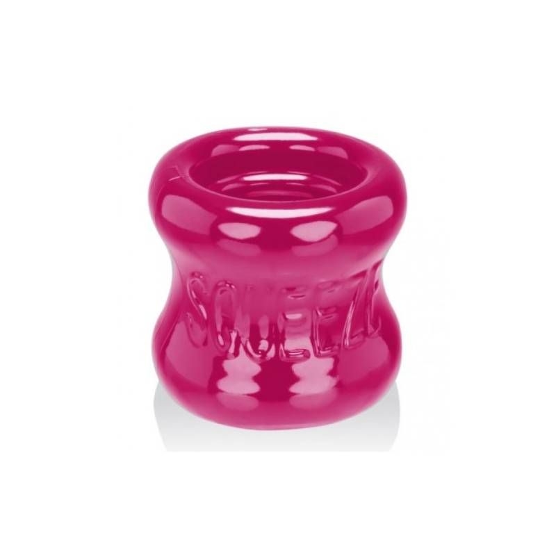 Squeeze Ball Stretcher in Hot Pink for Enhanced Pleasure and Comfort Ball Stretcher