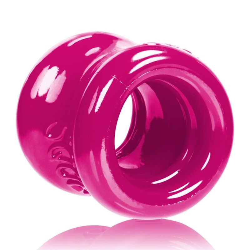 Squeeze Ball Stretcher in Hot Pink for Enhanced Pleasure and Comfort Ball Stretcher