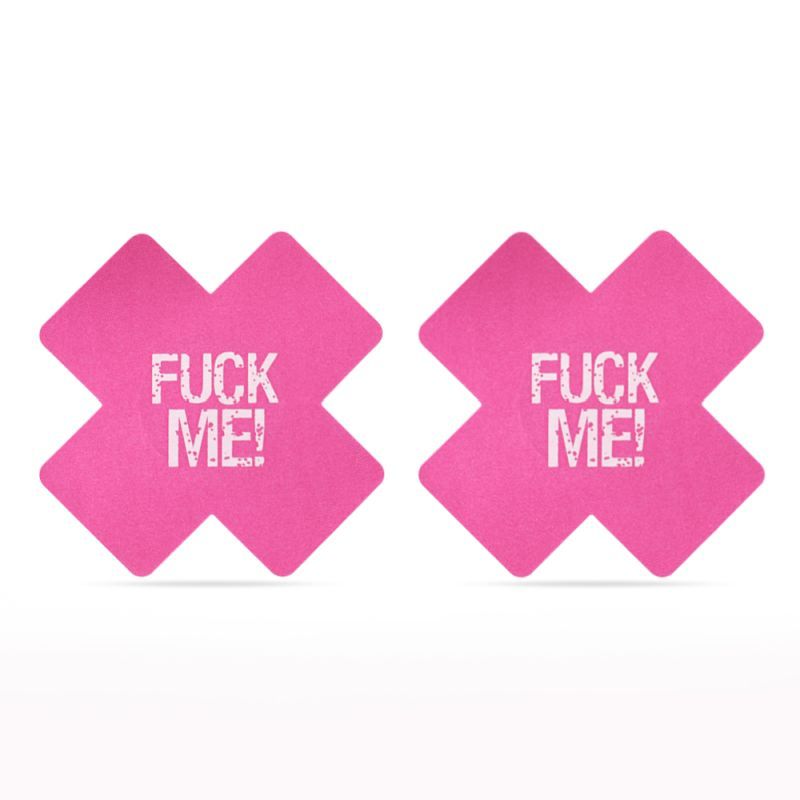 Cross Pattern Nipple Pasties Twin Pack > Clothes > Pasties