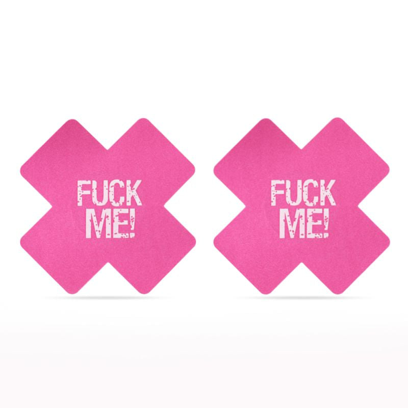 Cross Pattern Nipple Pasties Twin Pack Pasties