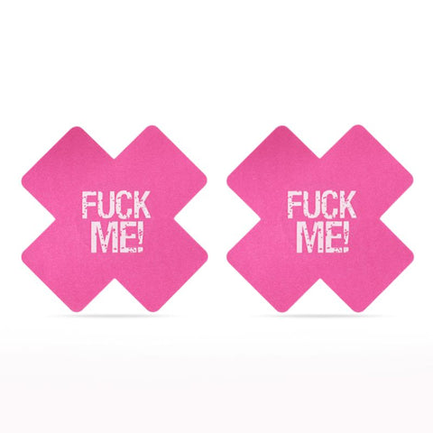 Cross Pattern Nipple Pasties Twin Pack Pasties