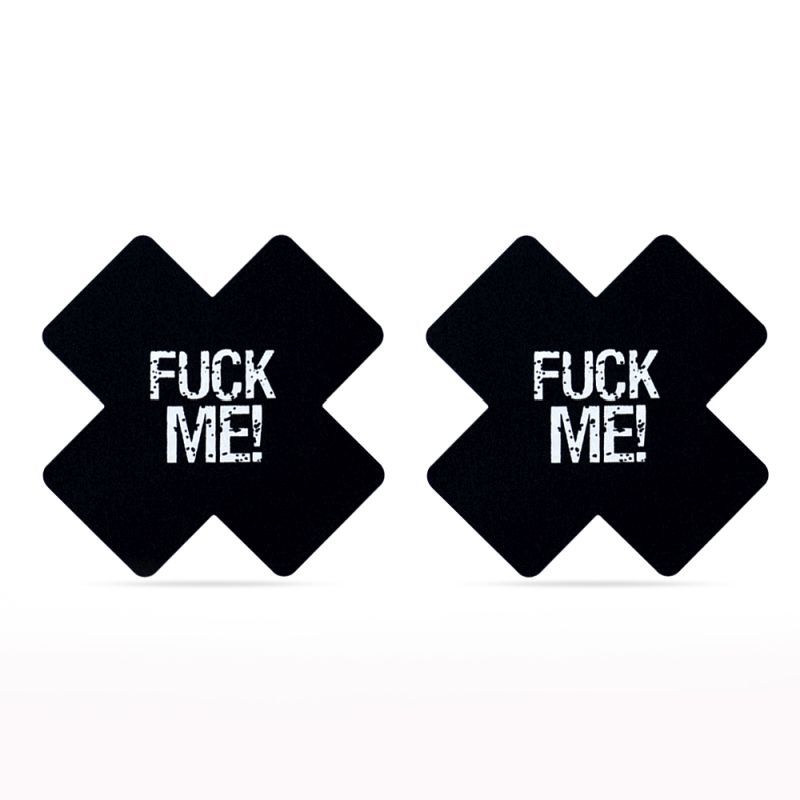 Cross Pattern Nipple Pasties Twin Pack > Clothes > Pasties