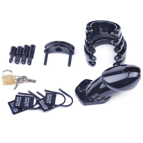 Male Chastity Kit Black CB-3000 Cages