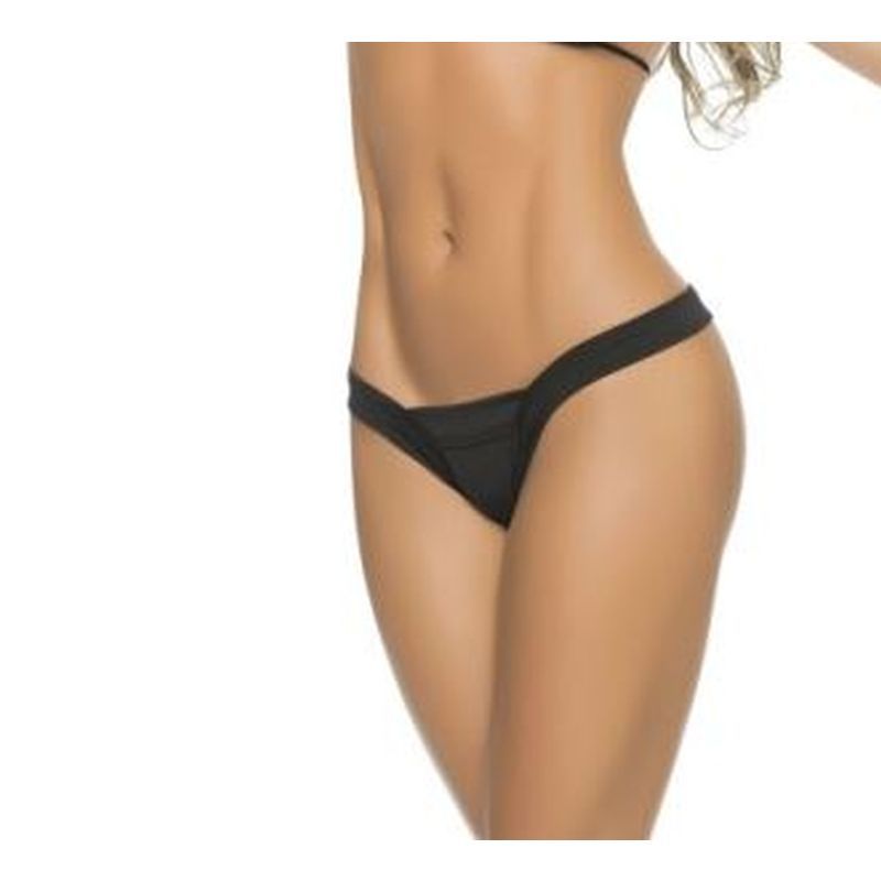 Perfect Thong Black Lingerie for Ultimate Confidence and Allure Panties