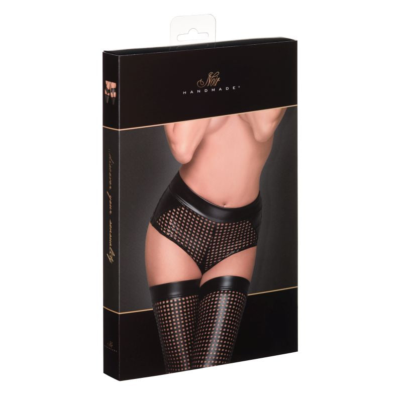 Ladies Handmade Mesh and Wetlook Briefs with Fishnet Detailing – Powerwetlook Shorts > Clothes > Panties