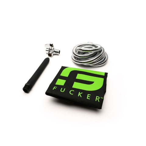 Sport Fucker Shower Kit Black 6 Inch Adult Sex Toy Douches