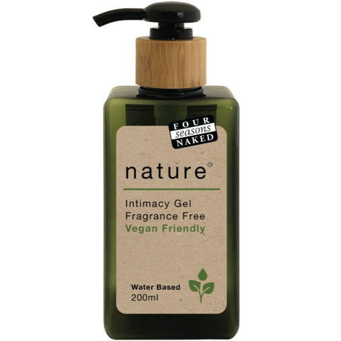 Four Seasons Naked Nature Intimate Lube 200ml Water-Based Gel Default Title Water Based Lube
