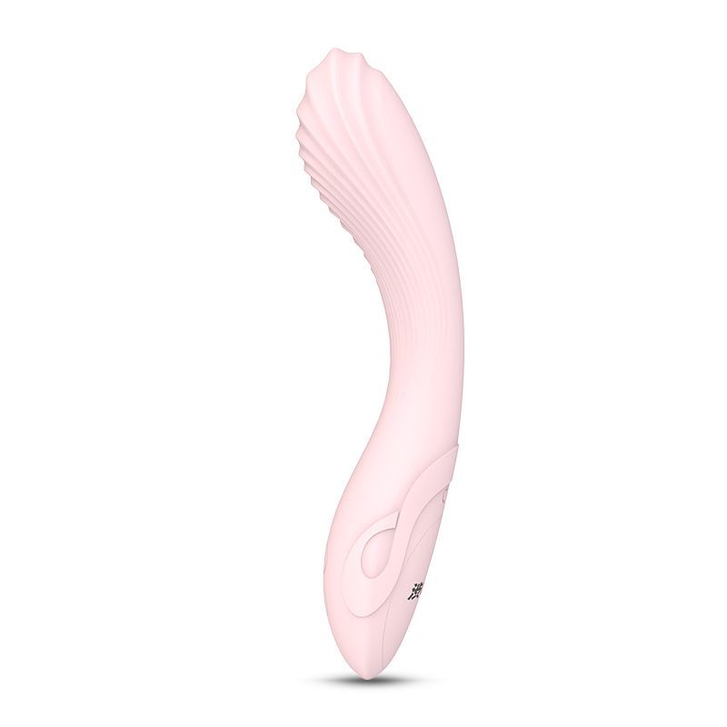Flexible Bending Silicone Vibrator Pink 20cm Length Vibrators
