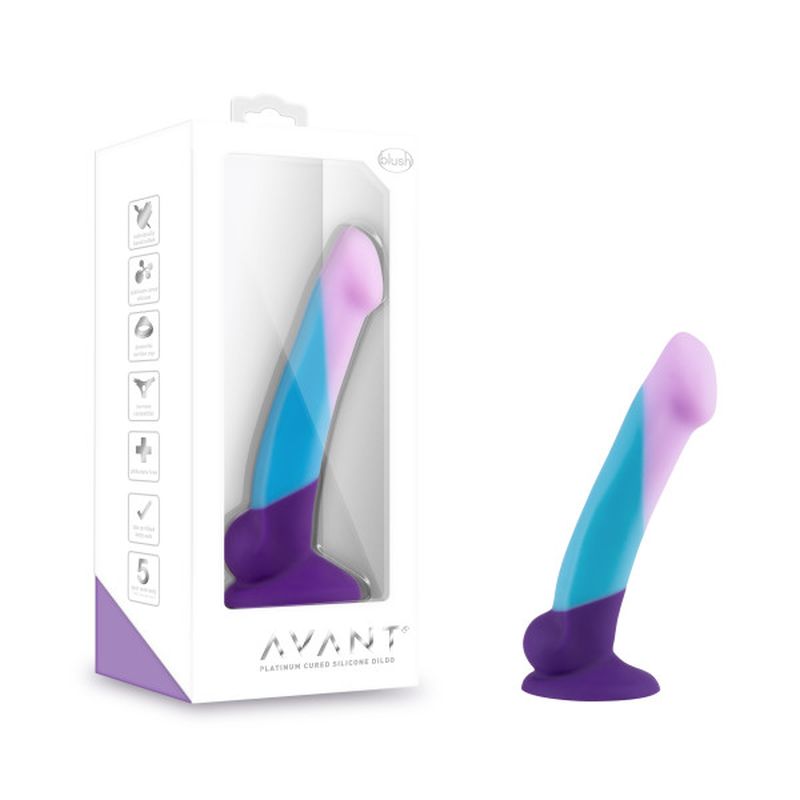 Avant D16 Purple Haze Silicone 6.5 Inch Dildo – Luxury Silicone Dildo > Dildos > Neutral Dildos