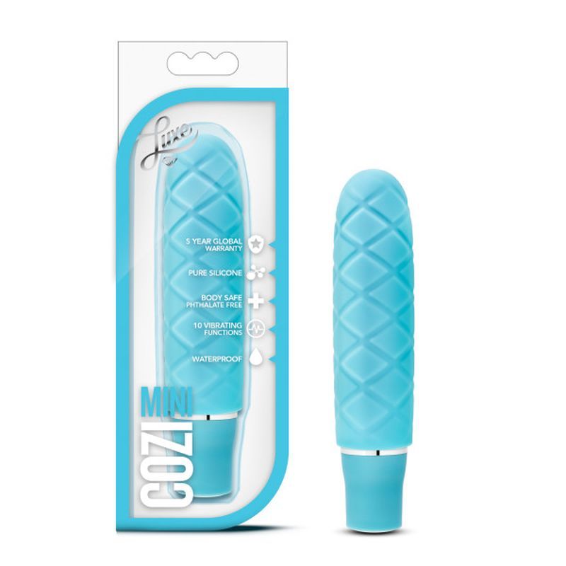 Luxe Cozi Mini Aqua Travel Size Vibrator with 10 Modes > Vibrators > Mini Vibrators