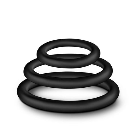 Performance VS4 Pure Premium (Black) – Silicone Cock Rings Set > Cock Ring > Sets
