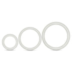 Performance Vs4 Pure Premium (White) – Silicone Cockring Set > Cock Ring > Sets