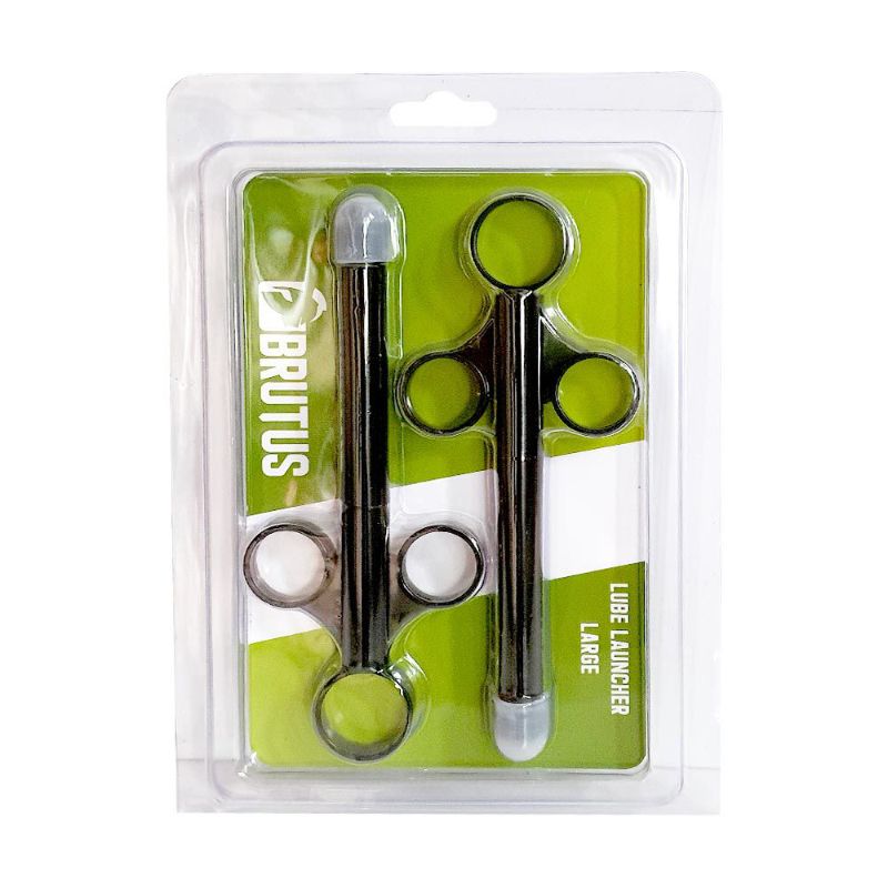 Brutus Lube Launcher – Pocket Size Lubricant Applicator Set 2 Piece Black > Lube > Applicators