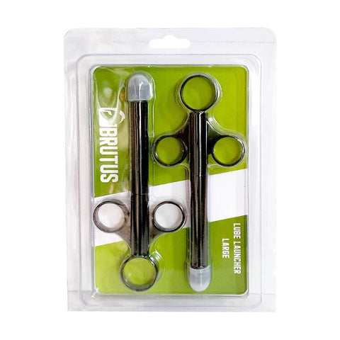 Brutus Lube Launcher – Pocket Size Lubricant Applicator Set 2 Piece Black > Lube > Applicators