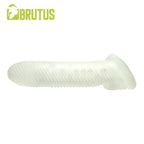 Almighty Ribbed Cocksheath 18cm > Sex Toys For Men > Penis Sleeves