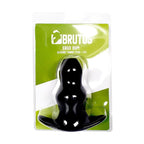 Brutus Ergo Bum Tunnel Plug – Wavy Silicone Anal Plug Black XXL > Anal Range > Tunnel and Stretchers