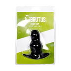 Ergo Bum Tunnel Plug Large Silicone Anal Plug with Wavy Design for Advanced Users Black > Anal Range > Tunnel and Stretchers
