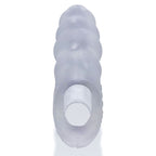 Invader Cocksheath Cool Ice 6.5 Inch Textured Silicone Sleeve for Girth Enhancement > Sex Toys For Men > Penis Sleeves