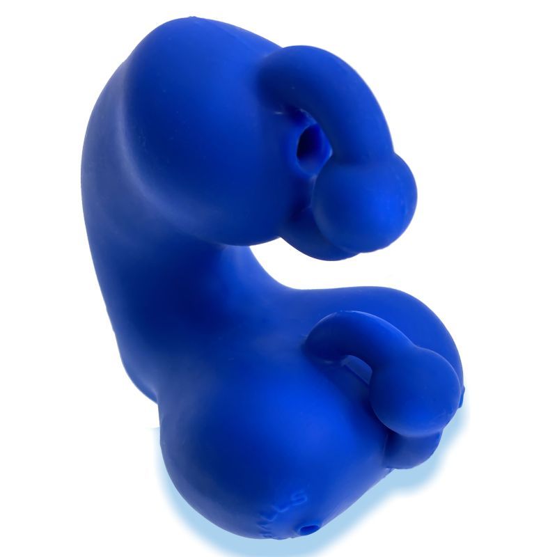 Meatlocker Chastity Sheath Police Blue for Ultimate Comfort and Kink Cages