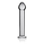 Glass Romance 1 Clear 7in Luxury Glass Dildo 7 Inches Clear > Glass > Dildos