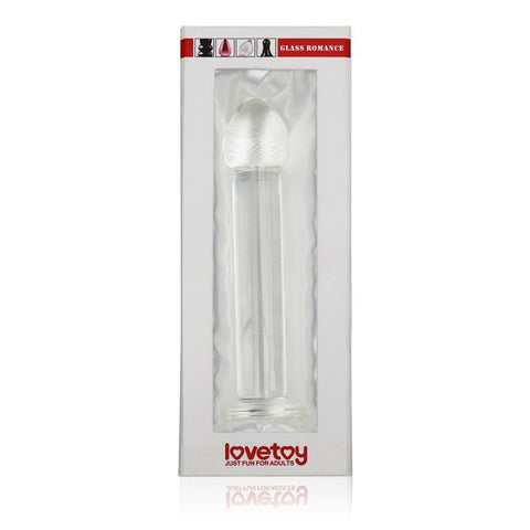 Glass Romance 1 Clear 7in Luxury Glass Dildo 7 Inches DONGS Glass
