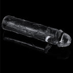 Clear Penis Extender Sleeve – Adds 2 Inches Length and Increases Girth by 30 Percent Sleeve > Sex Toys For Men > Penis Sleeves