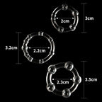 Power Plus Triple Beaded Cock Ring Set of 3 > Cock Ring > Sets