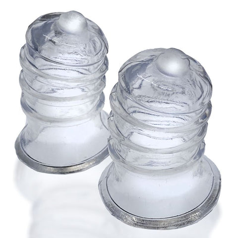 Elong Wide Base Nipsucker Clear Nipple Play Toy Nipple Suckers