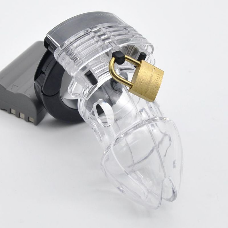 Brutus Alpha – Male Chastity Cage with Adjustable Hinged Cock Ring Secondary image