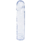 Doc Johnson Crystal Jellies 8 Inch Clear Dong – Soft Flexible Dong 8 Inch Length Clear > Dildos > Realistic Dildos