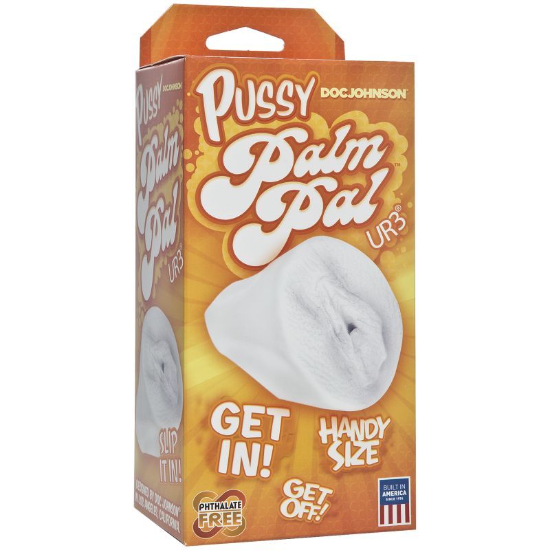 Palm Pal Ultraskyn Pussy Frosted Clear 6 Inch Masturbator > Sex Toys For Men > Masturbators > Manual