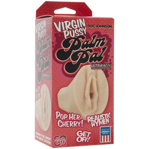 Virgin Palm Pal Male Masturbator Pocket Sleeve Realistic Strokers - Manual
