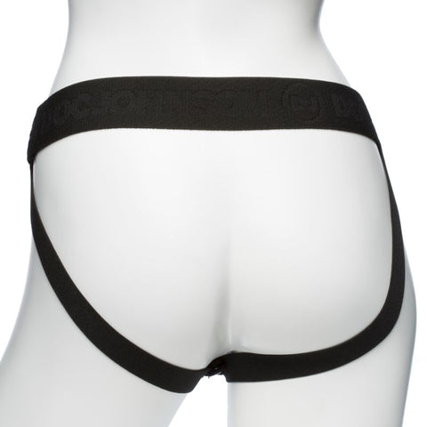 Be Daring 7 Inch Bulbed Dong 2 Piece Hollow Silicone Strap-On Set > Dildos > Hollow Strap Ons