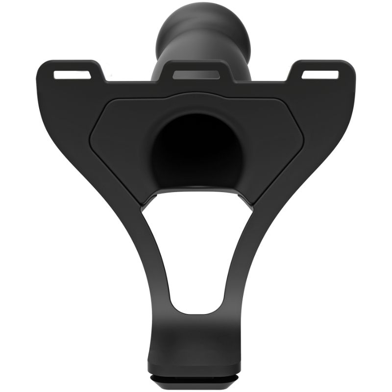 Be Bold 8 Inch Large Dong 2 Piece Hollow Silicone Strap-On Set STRAP-ONS