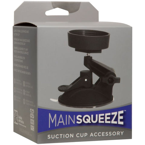 Suction Cup Accessory Black - For Main Squeeze Strokers Strokers - Manual