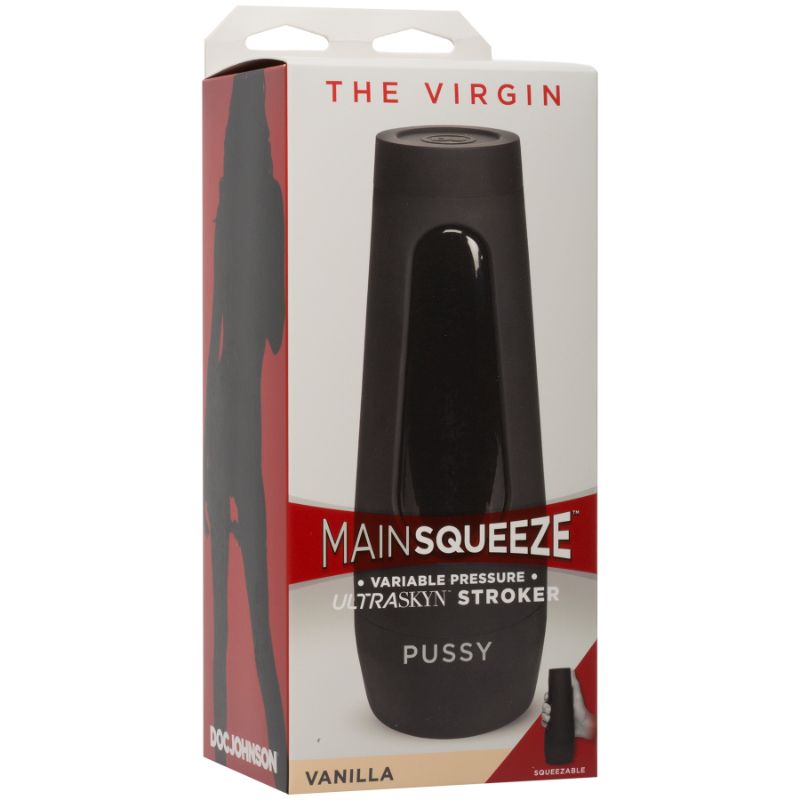The Virgin – Hard Case Masturbator with Squeezable Grip and Suction Control > Sex Toys For Men > Masturbators > Manual
