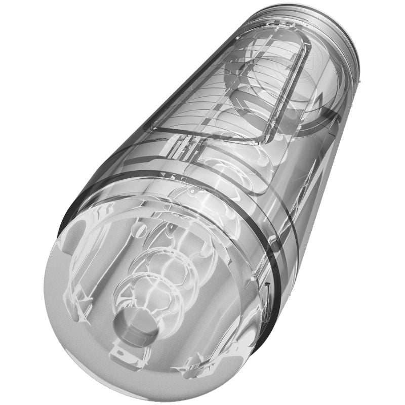 Doc Johnson Optix Crystal Masturbator (Clear) – Transparent Masturbator > Sex Toys For Men > Masturbators > Manual Main image