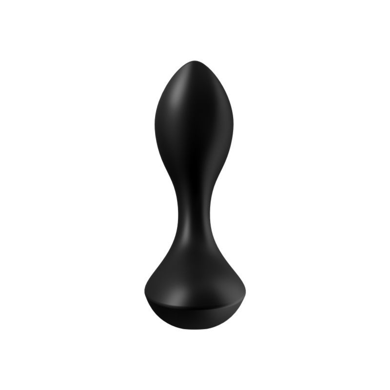 Satisfyer Backdoor Lover Black - Elegant Anal Plug > Anal Range > Vibrating Butt Plugs