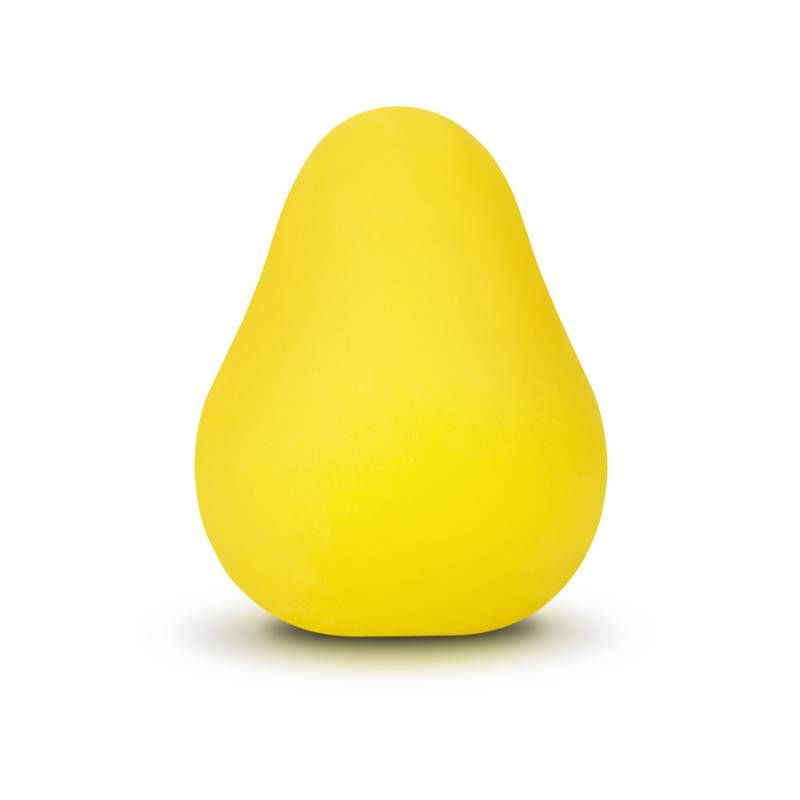 GEgg Masturbator Yellow 6.5cm Compact Pocket Sleeve Strokers - Cup|Egg