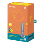 Satisfyer Plug-ilicious 2 Ice Blue - Vibrating Plug > Anal Range > Vibrating Butt Plugs