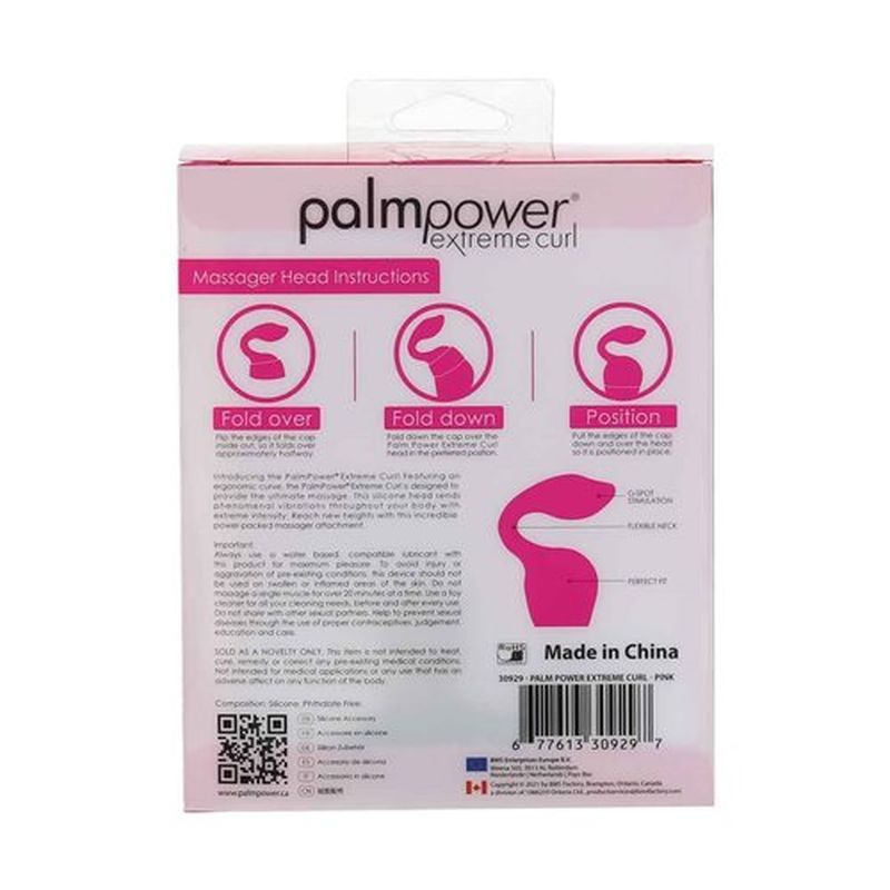 Extreme Pleasure Cap Pink for PalmPower Extreme Electric Massager
