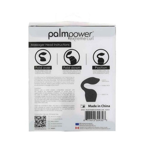 Extreme Pleasure Cap Black for PalmPower Extreme Massage Electric Massager
