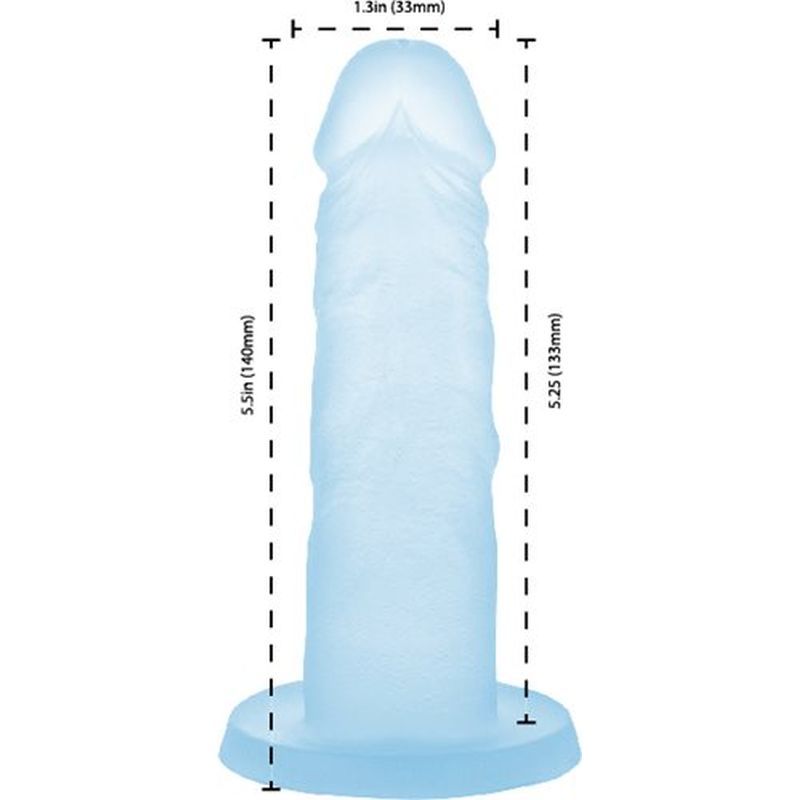 Cocktails Dildo Blue Lagoon 5.5 Inch > Dildos > Neutral Dildos